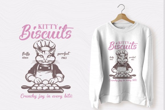 Vintage Funny Cat PNG Sublimation Kitty
